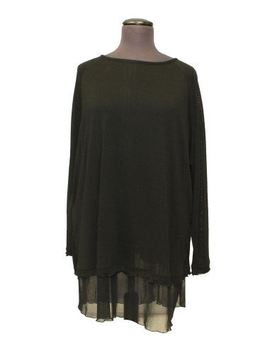 Maxi Maglia nera VALERIA LOVE & NATURE