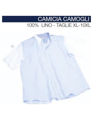 Camicia mezza manica Maxfort CAMOGLI tricolore