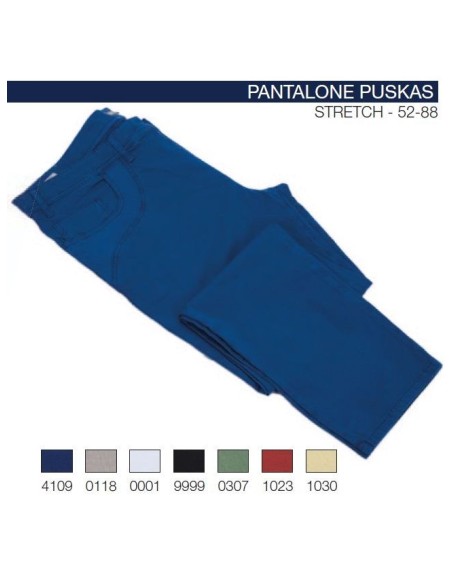 Pantalone Puskas Maxfort 5t piq virgola