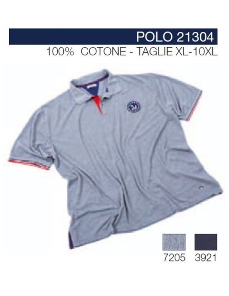 Polo piquet 21304 Maxfort patch