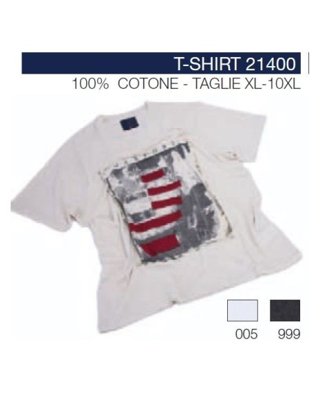 T-shirt 21400 Maxfort fiammata appl.