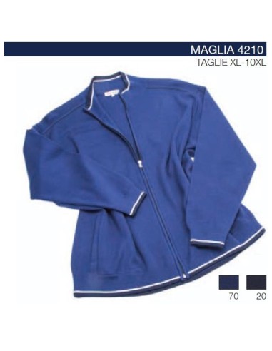 Giacca  4210 Maxfort zip profili cont.